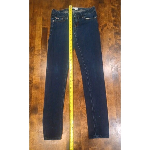 Hollister 3R Skinny Jeans Size W26 L31 Dark blue - Picture 6 of 15